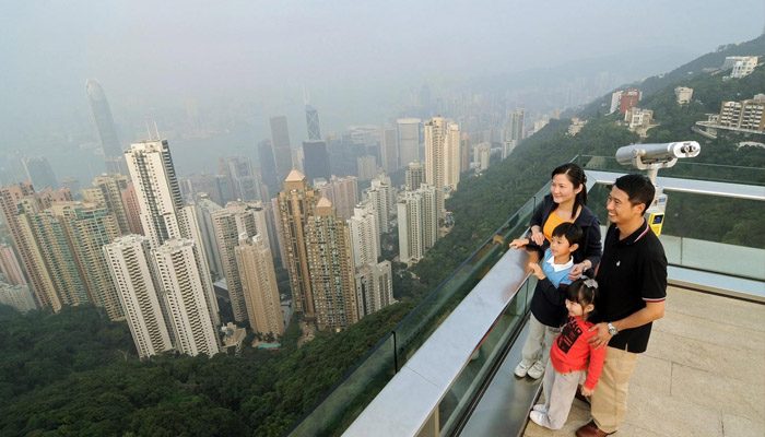 Đỉnh vúi thái bình hồng kông